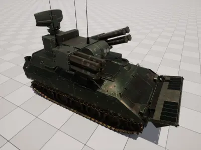 M-113 ADATS 3D model