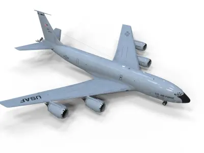 Boeing KC-135 Stratotanker 3D model