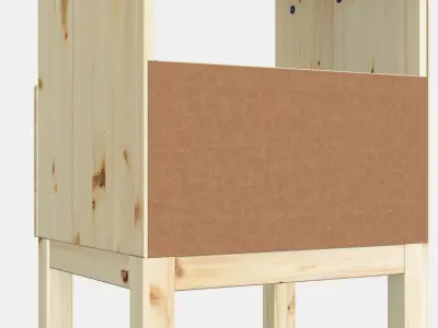 TARVA Nightstand Low-poly 3D model