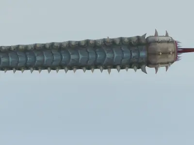 Monster insect worm boss shachong 3D model