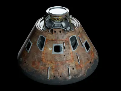 Apollo 10 Command Module 3D model