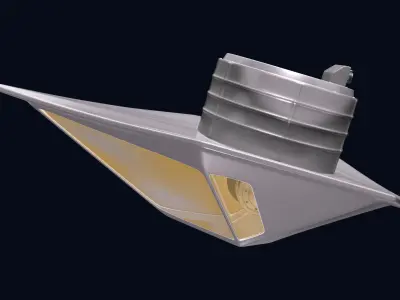 Electro-optical targeting system EOTS 3D model