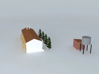 Chapel of the Blessed Virgin Torrealba Free 3D model