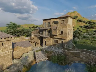 Historic city -Ancient City 3D model