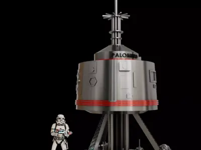 The Palomino Spacecraft 3D print model