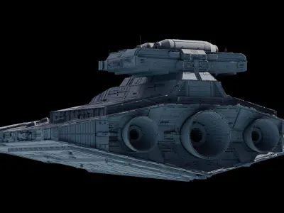 Gladiator-Class Star Destroyer 3D model