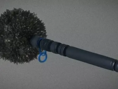 Forgotten Mace Low-poly 3D model