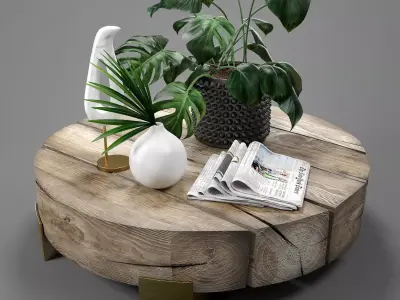 Decorative set 001 3D model