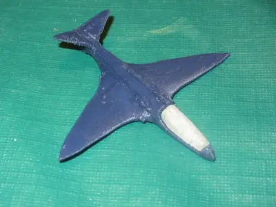 Bugatti 100P mini snap together Free 3D print model