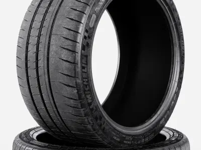 Michelin Pilot Sport Cup 2   3D model