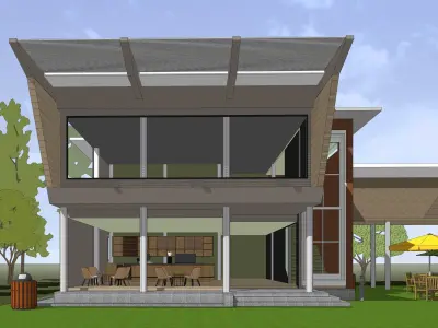 Cafe 2023-0001 3D model