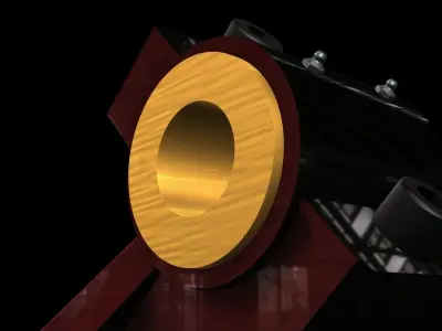 Plain Bearing Support Free 3D model