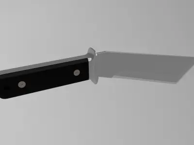 Knives pack Free low-poly 3D model