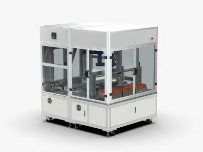 Automatic PCB Insertion Machine 3D model