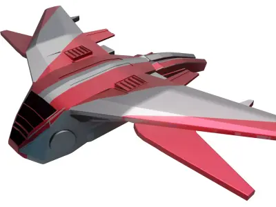 Sci fi Space Ship 3D model