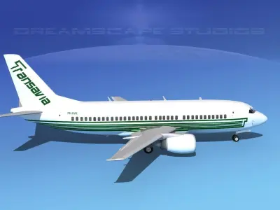 Boeing 737-300 Transavia 3D model