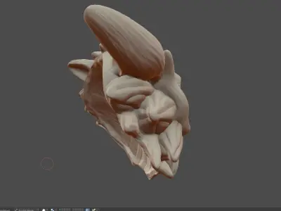 Owl Mask Illusion Free 3D print model