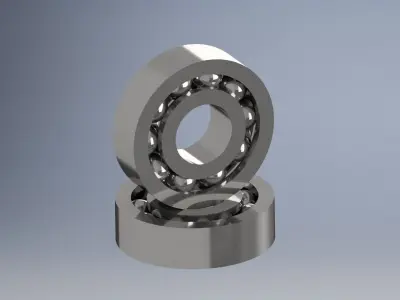 Ball Bearing 3D model