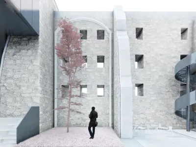 Haasberg Mansion Reconstruction - 3D print model 3D model