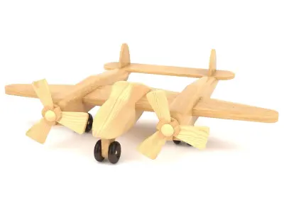Wooden toy vol 13 3D model