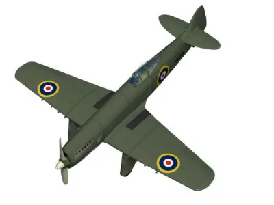 Martin Baker MB2 3D model