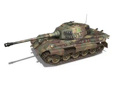 Panzerkampfwagen VI - Ausf B - Tiger II - 313 3D model