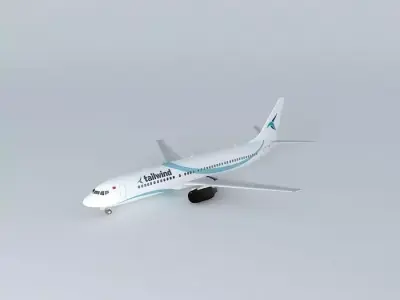 Boeing 737 400 Tailwind Airlines Free 3D model