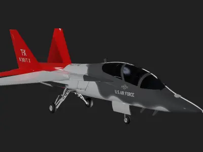 Boeing T-7A RED HAWK - 3D model