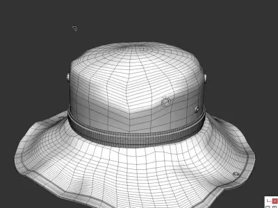 The Safari Hat Package 3D model