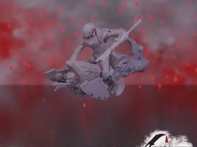 Nosferii - Chiroptera Jet Bikes 3D print model