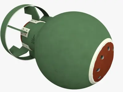 Bomb 3d model 3D model