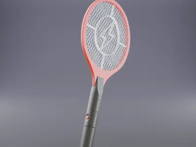 Mosquito Racket Swatter 3D model