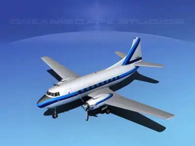 Martin 202 Executive 1 3D model