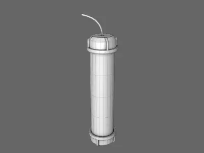 Pipe Bomb Grenade 3D model
