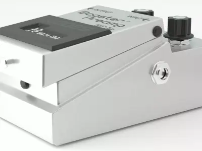 BOSS - effects pedals BP-1W 3D model
