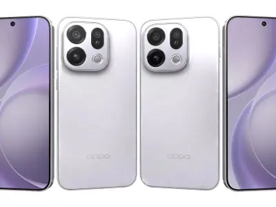 OPPO Find X9s All Colors 3D model