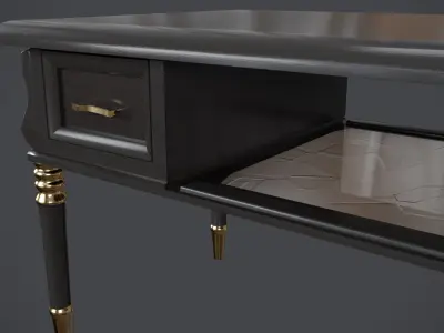 Desk 3D model purchase