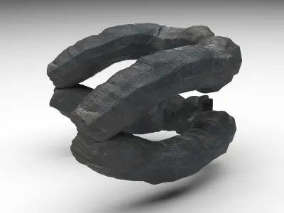 Dunkleosteus Teeth 3D model