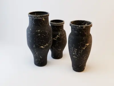 jars - jugs - vases 3D model