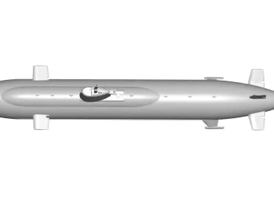 Submarine 3D model