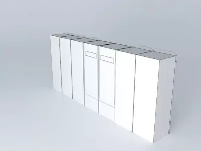 Kit 818  Refrigerator Drink By  Alex Marques Free 3D model