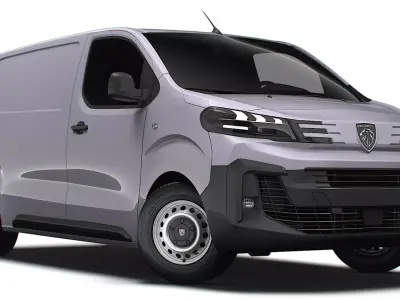 Peugeot e Expert Van L2 2024 3D model