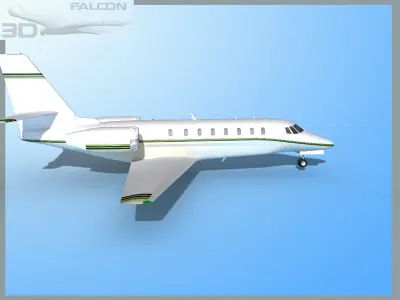 Falcon3D Citation Sovereign C680 FS07 3D model