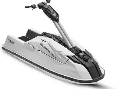 Yamaha Super Jet Personal Watercraft Modern Design Lowpoly Low-poly 3D model