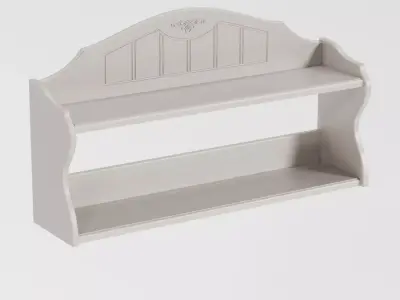 Shelf wall Free 3D model