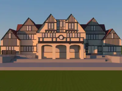 West Side Tennis Club 3D model