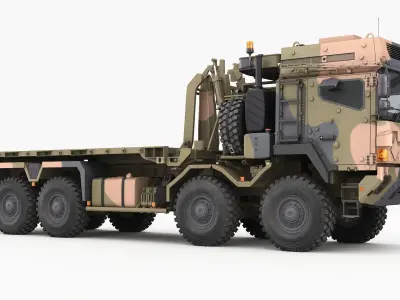 MAN HX77 Armor MULTILIFT 3D model