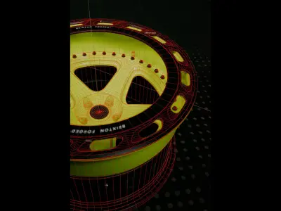 Brixton Forged TR05 Aerotech Low-poly 3D model