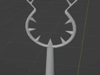 Melee Weapon - Man catcher Free 3D model