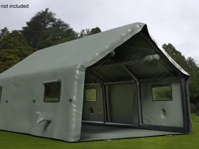 Military Emergency Medical Tent 3D model